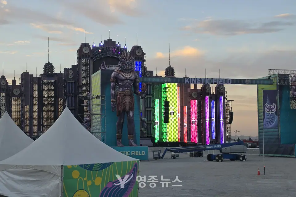 영종 인스파이어 ‘EDC Korea 2026’ 개막 D-1…초대형 무대 막바지 준비